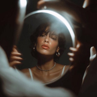 Mirror Editorial Shot